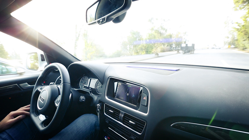 Illustration for article titled ​This Autonomous Audi Is About To Drive Itself Across The Country